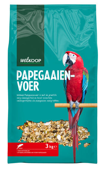 Welkoop Papegaaienvoer - Vogelvoer - 3 Kilogram Welkoop Papegaaienvoer - Vogelvoer - 3 Kilogram