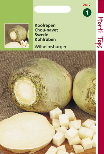 Hortitops Koolraap Brassica napus var. nap. Wilhelmsburger Type Friese - Kool