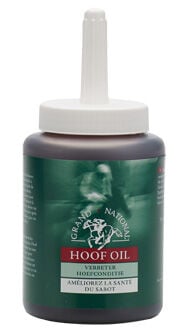 Grand National Hoefolie met kwast - Hoefverzorging Paard Grand National Hoefolie met kwast - Hoefverzorging Paard