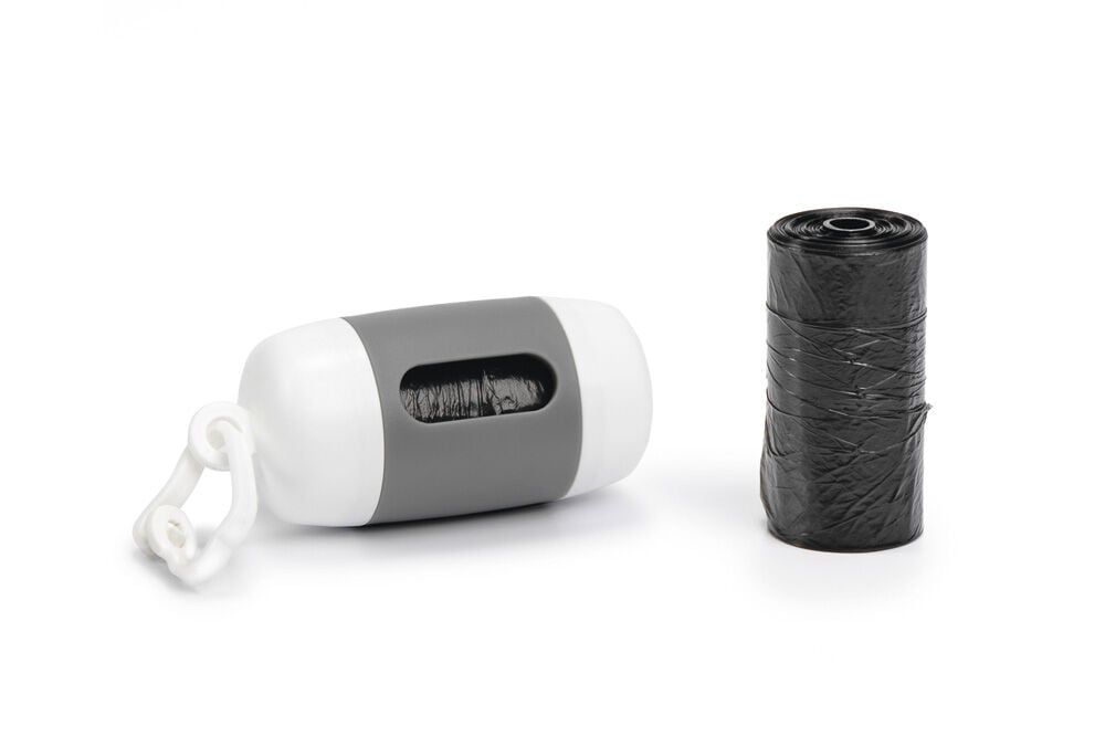 Beeztees Plastic - Poepzakhouder - 40 Stuks - Grijs Beeztees Plastic - Poepzakhouder - 40 Stuks - Grijs