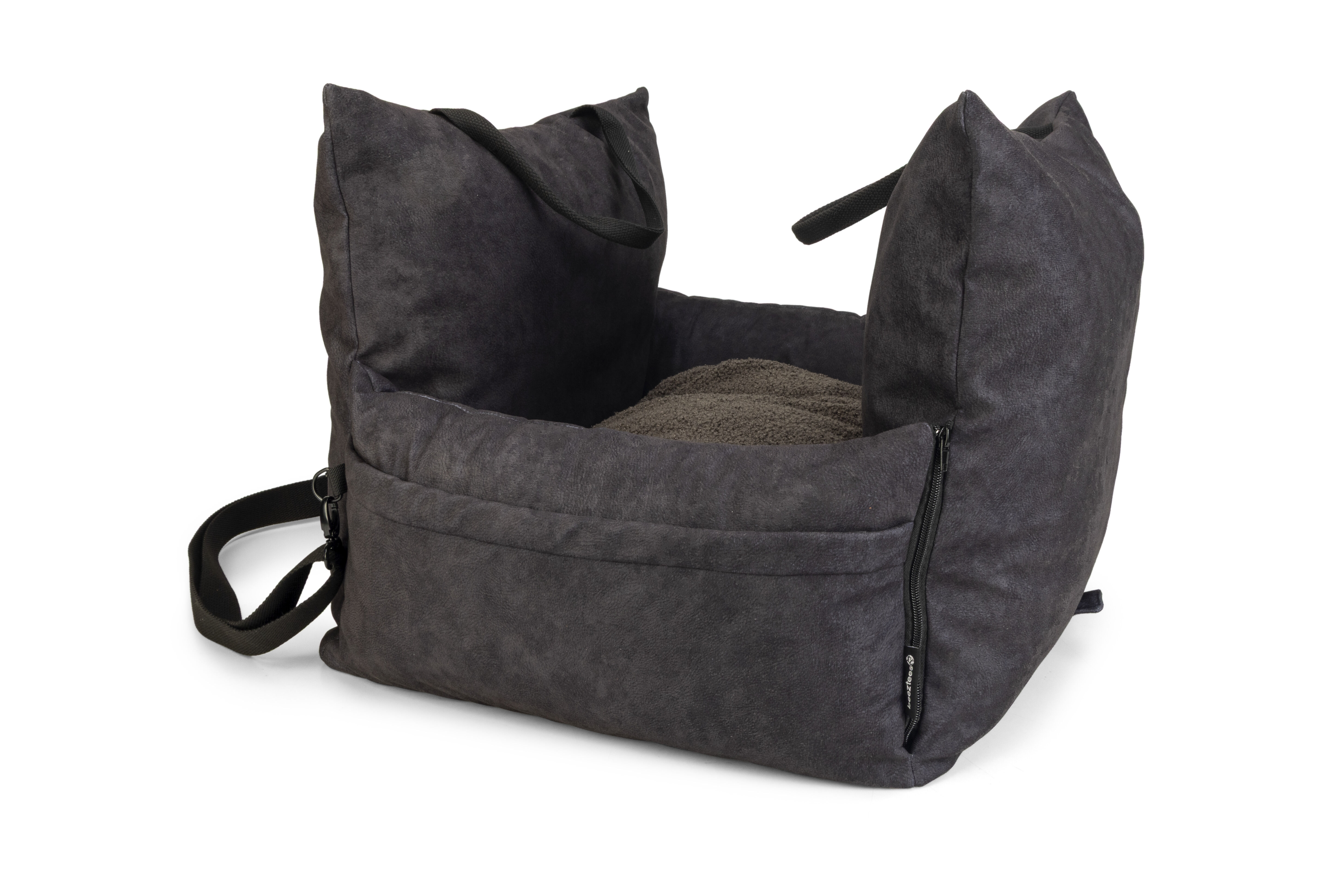 Beeztees Lua - Autostoel - zwart - 55x55x40 cm Beeztees Lua - Autostoel - zwart - 55x55x40 cm
