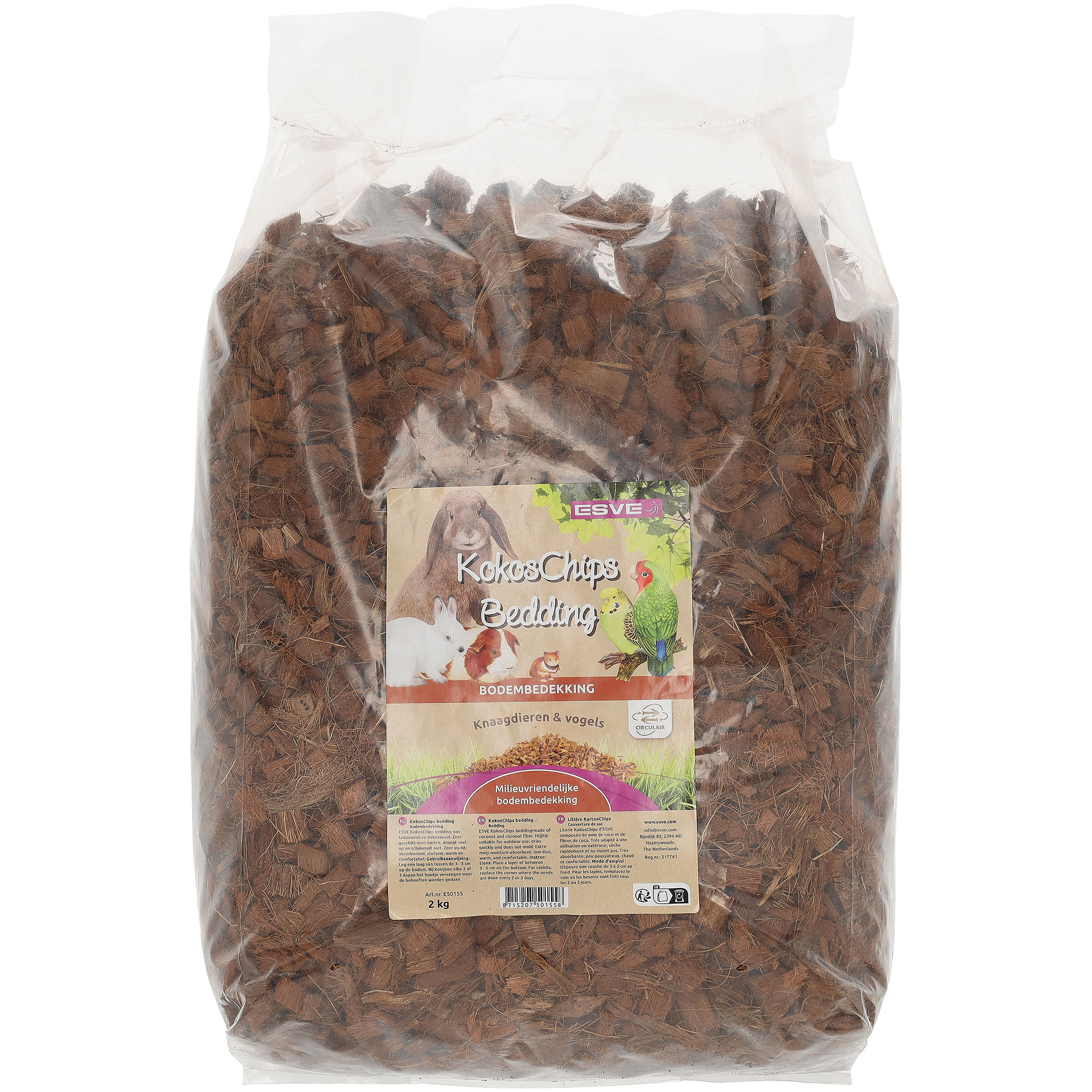 ESVE KokosChips Bedding - Bodembedekking
