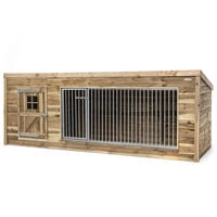 Voldux Luna - Hondenkennel - 132x130x342 cm - XL