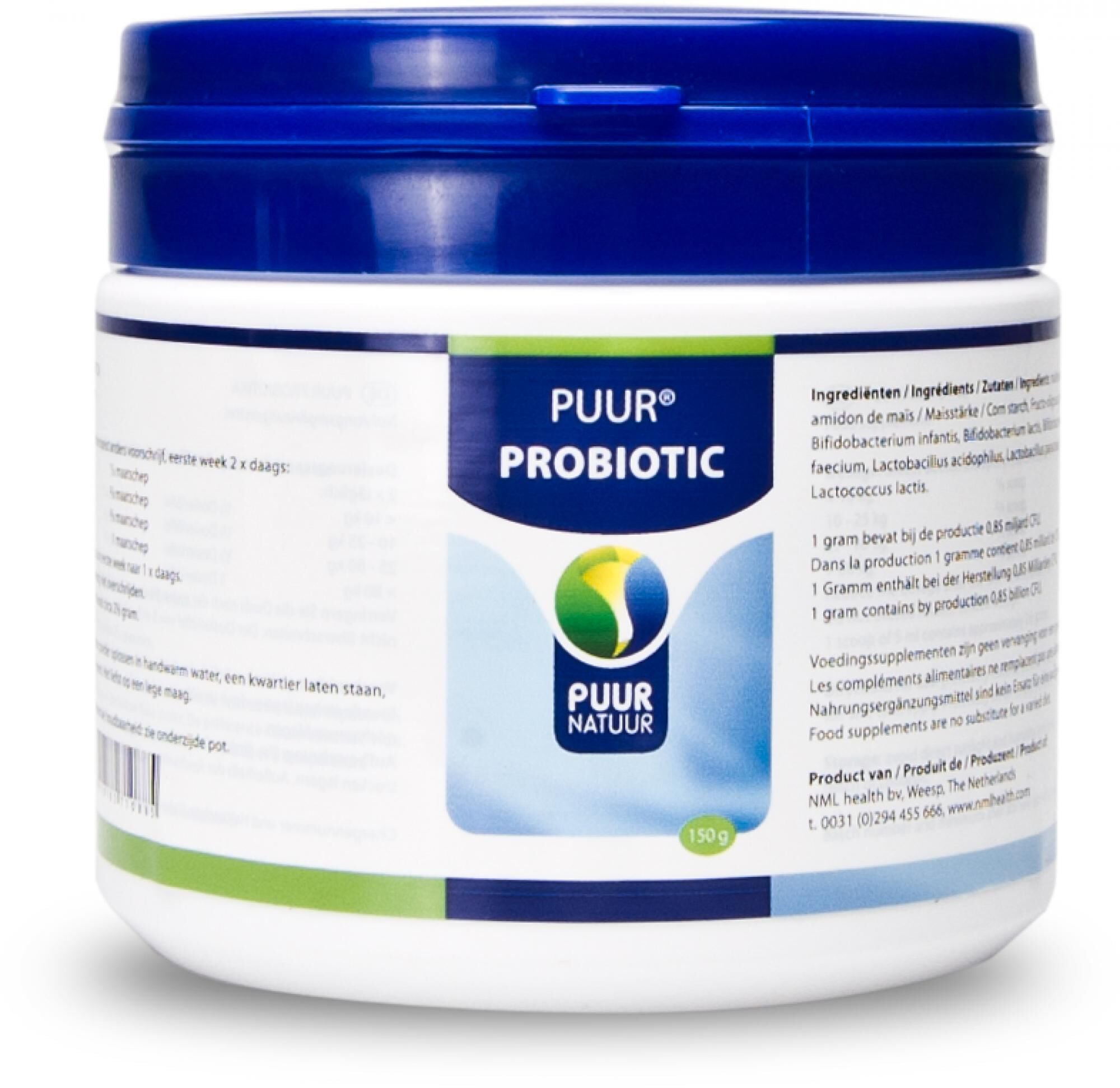 Puur Probiotic - Spijsverteringsupplement Puur Probiotic - Spijsverteringsupplement