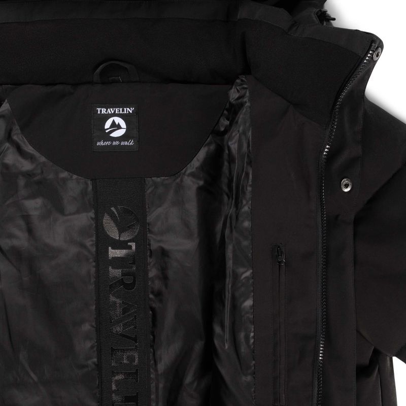 Travelin Ladan - Jas - Zwart - M