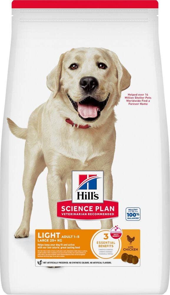 Hill's Science Plan Adult Light Large breed - Hondenvoer