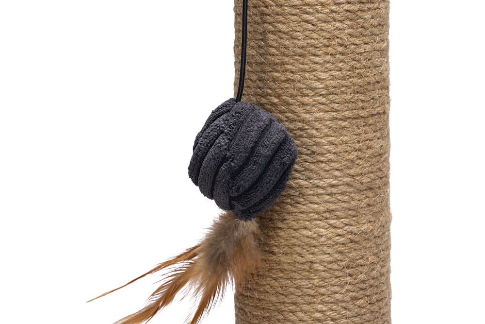 Designed by Lotte Ribbed - Krabpaal - Antraciet - 51x35x35 cm