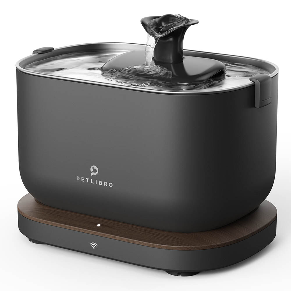 PETLIBRO Dockstream Smart - Drinkfontein kat - Zwart - 16x23x19 cm PETLIBRO Dockstream Smart - Drinkfontein kat - Zwart - 16x23x19 cm