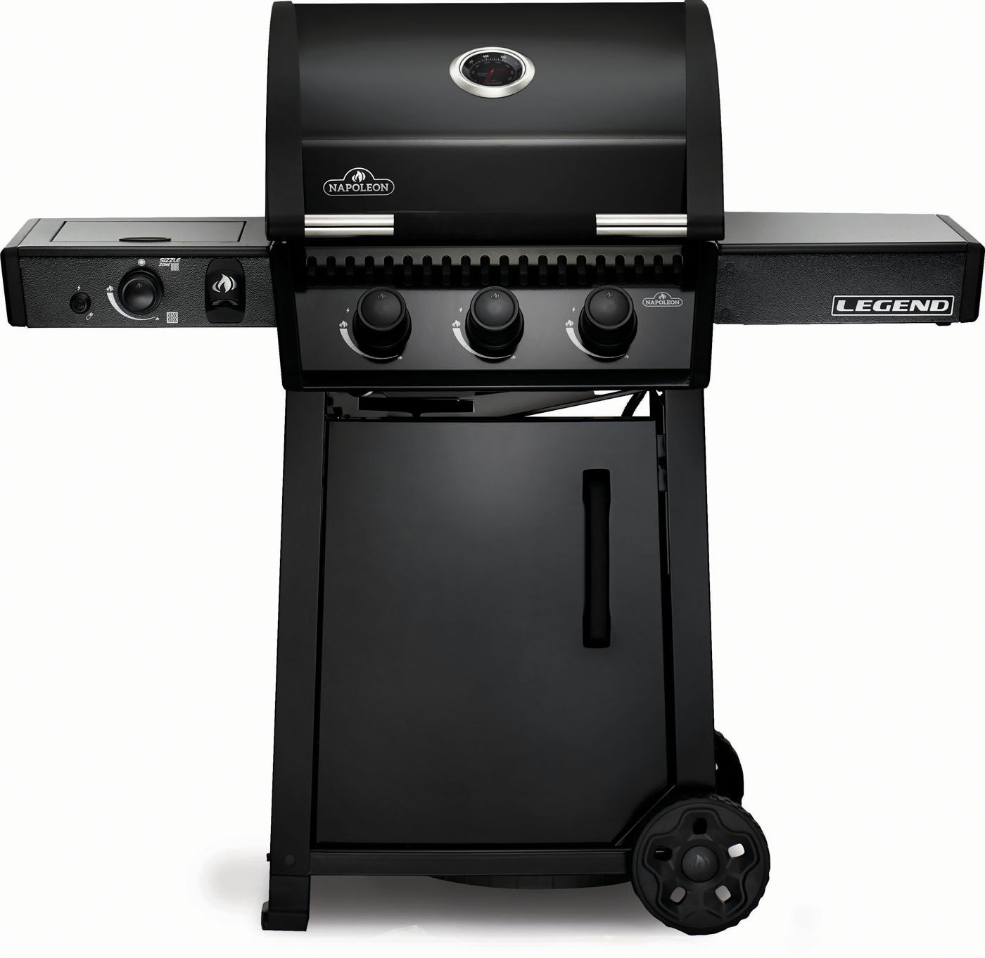 Napoleon Legend 365 SIB - Gasbarbecue - Zwart - 1 - 3