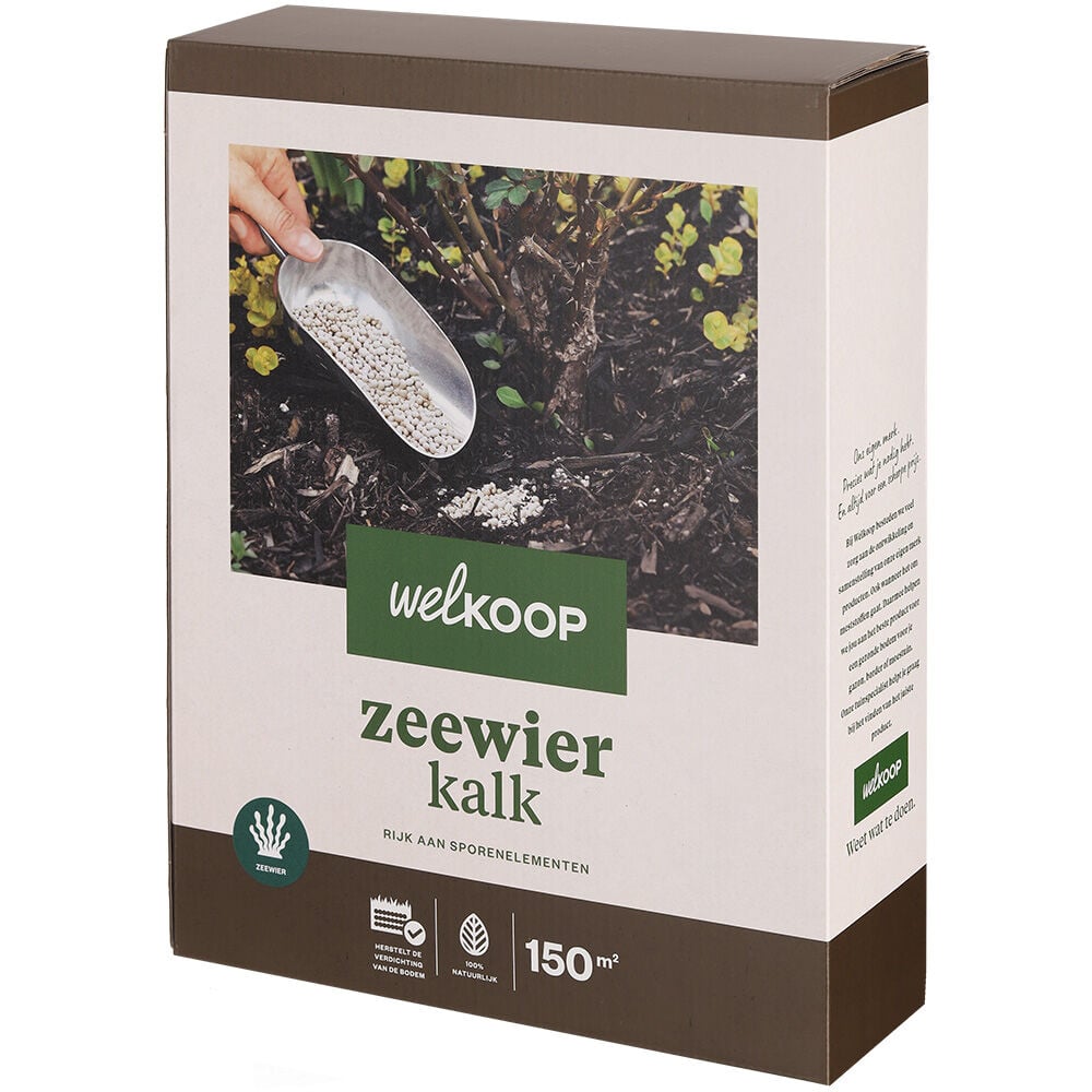 Welkoop - Zeewierkalk - 150 m2 - 4 Kilogram