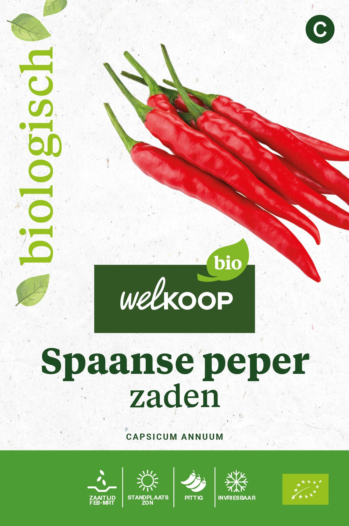Welkoop Bio - Spaanse Peper Zaden