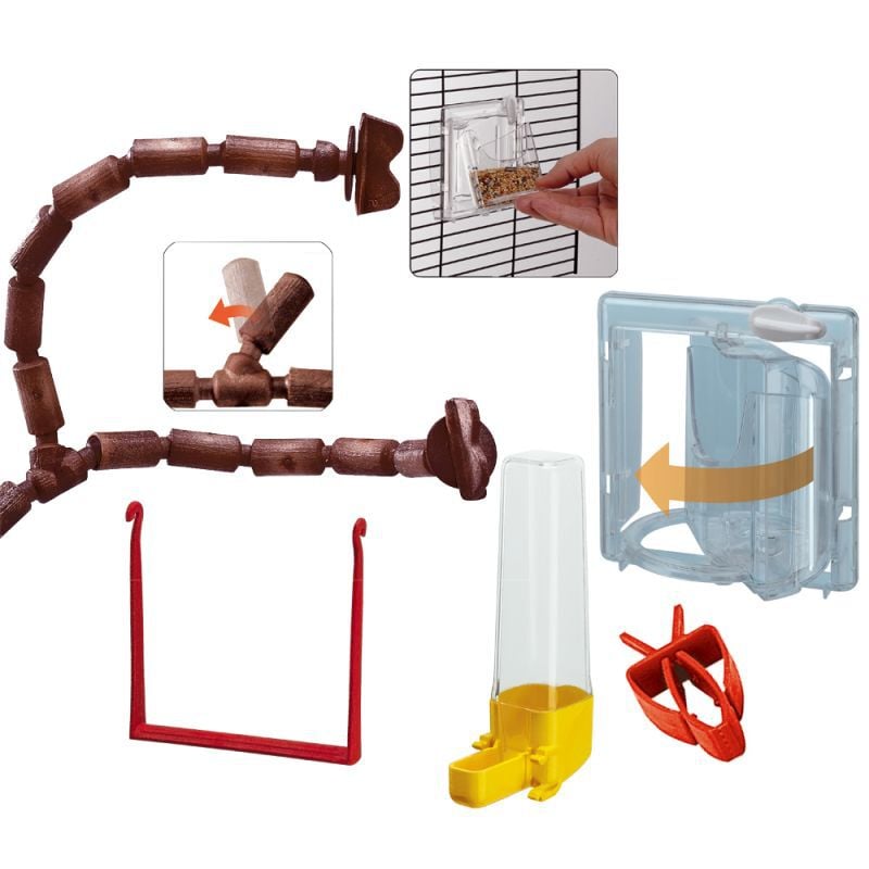 Ferplast Giulietta 6 - Vogelkooi - Wit - 6