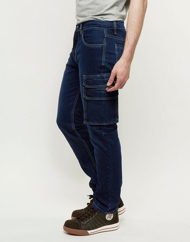 247 Jeans Rhino S20 N608S20002 - Werkspijkerbroek - Denim blauw - 30 - 32