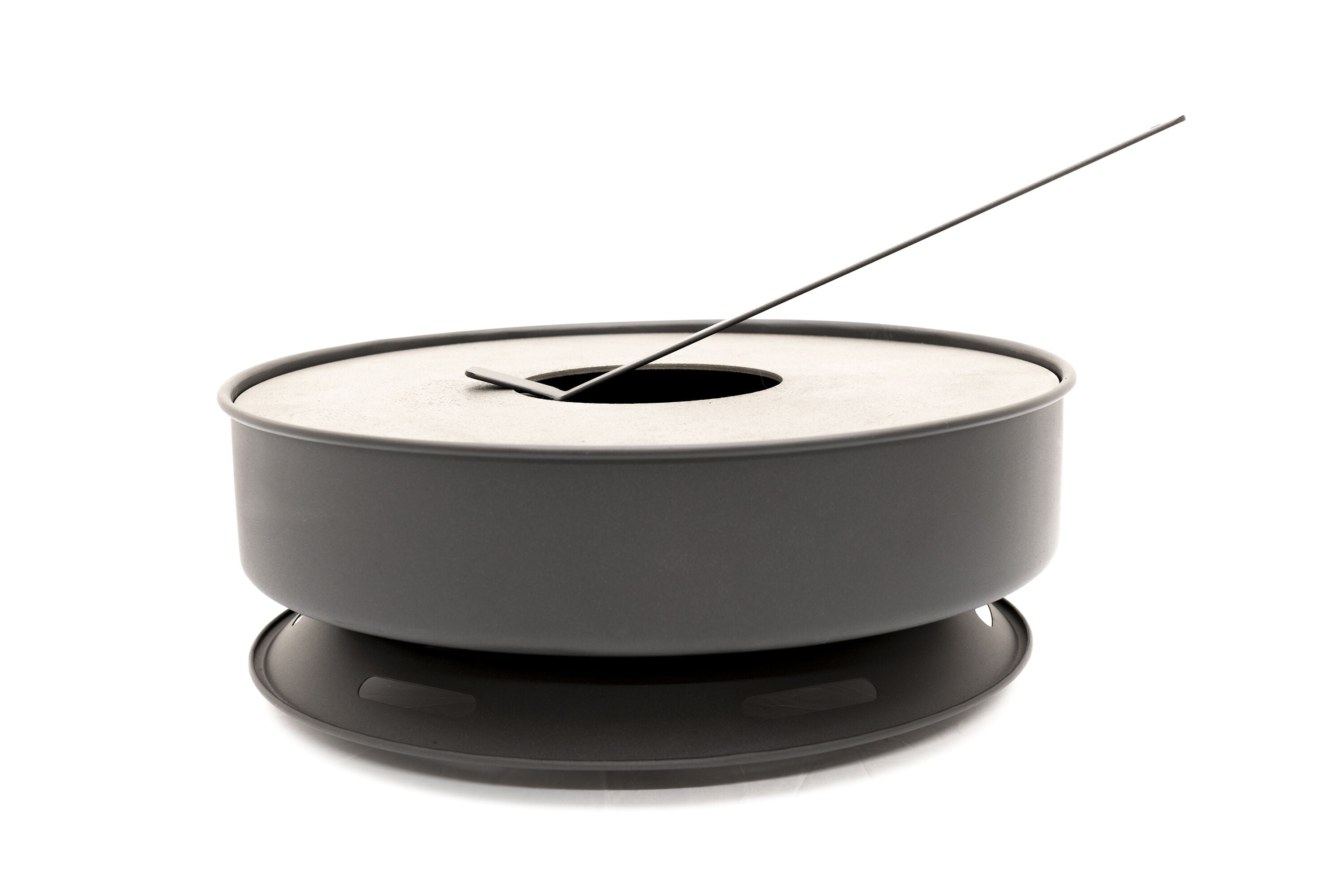 Onyx Mesa - Tafelgrill - Rond - Gepoedercoat - Staal - 36 cm