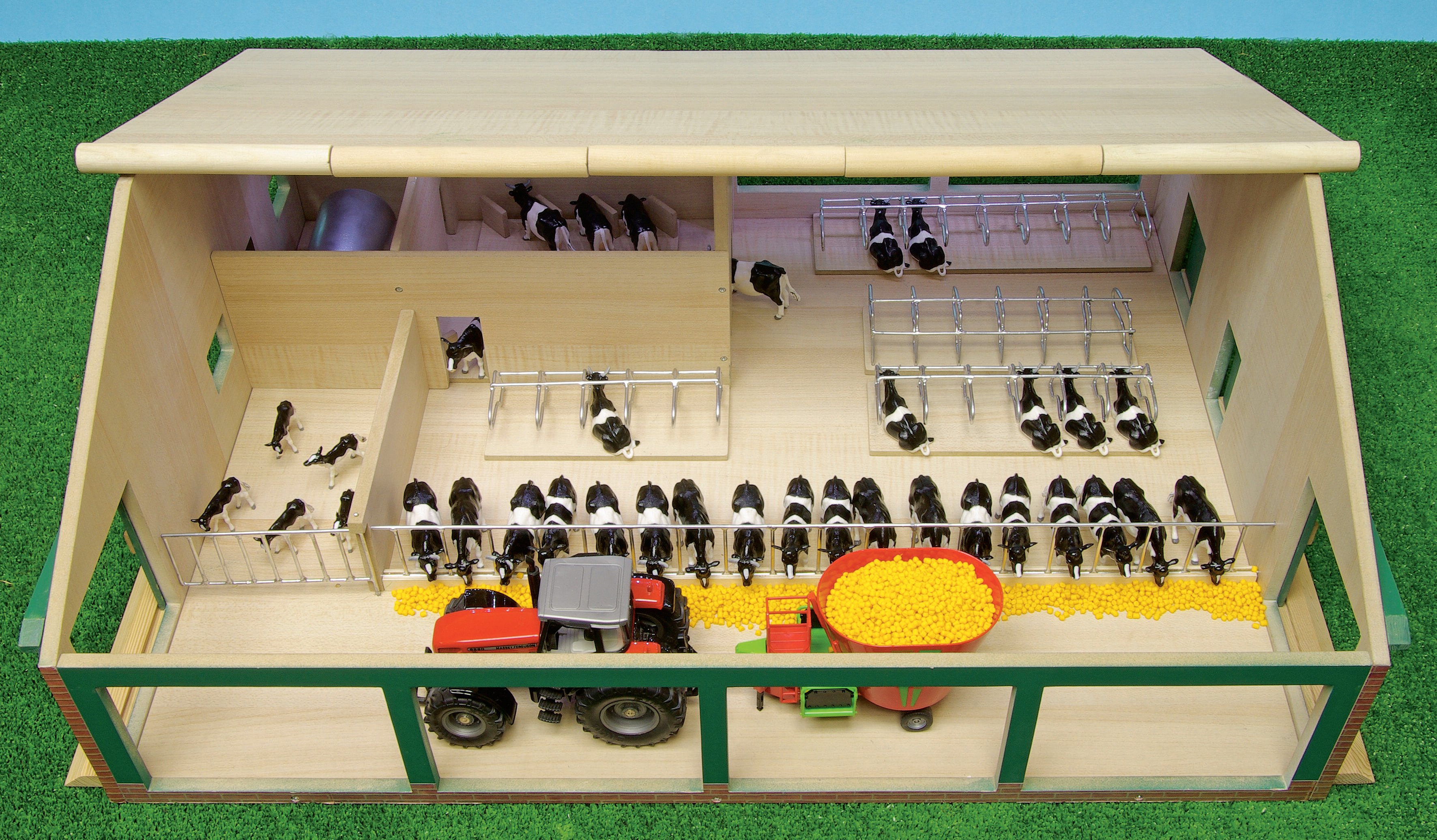 Kids Globe Ligboxenstal 1:32 - Accessoires