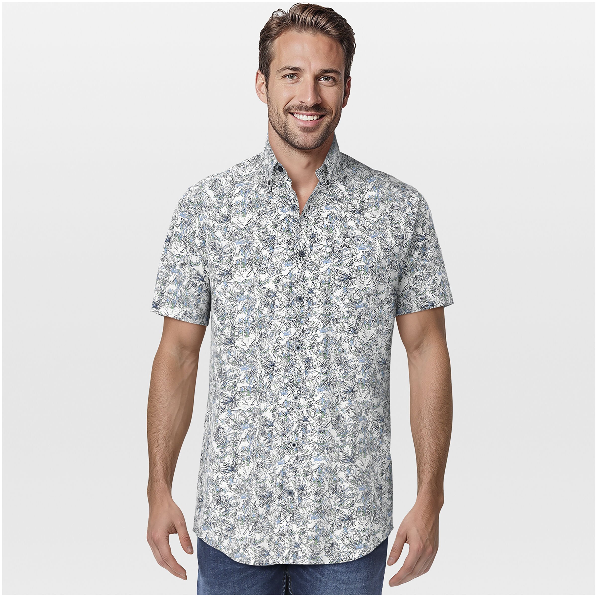 VELESTE Sef - Overhemd korte mouw