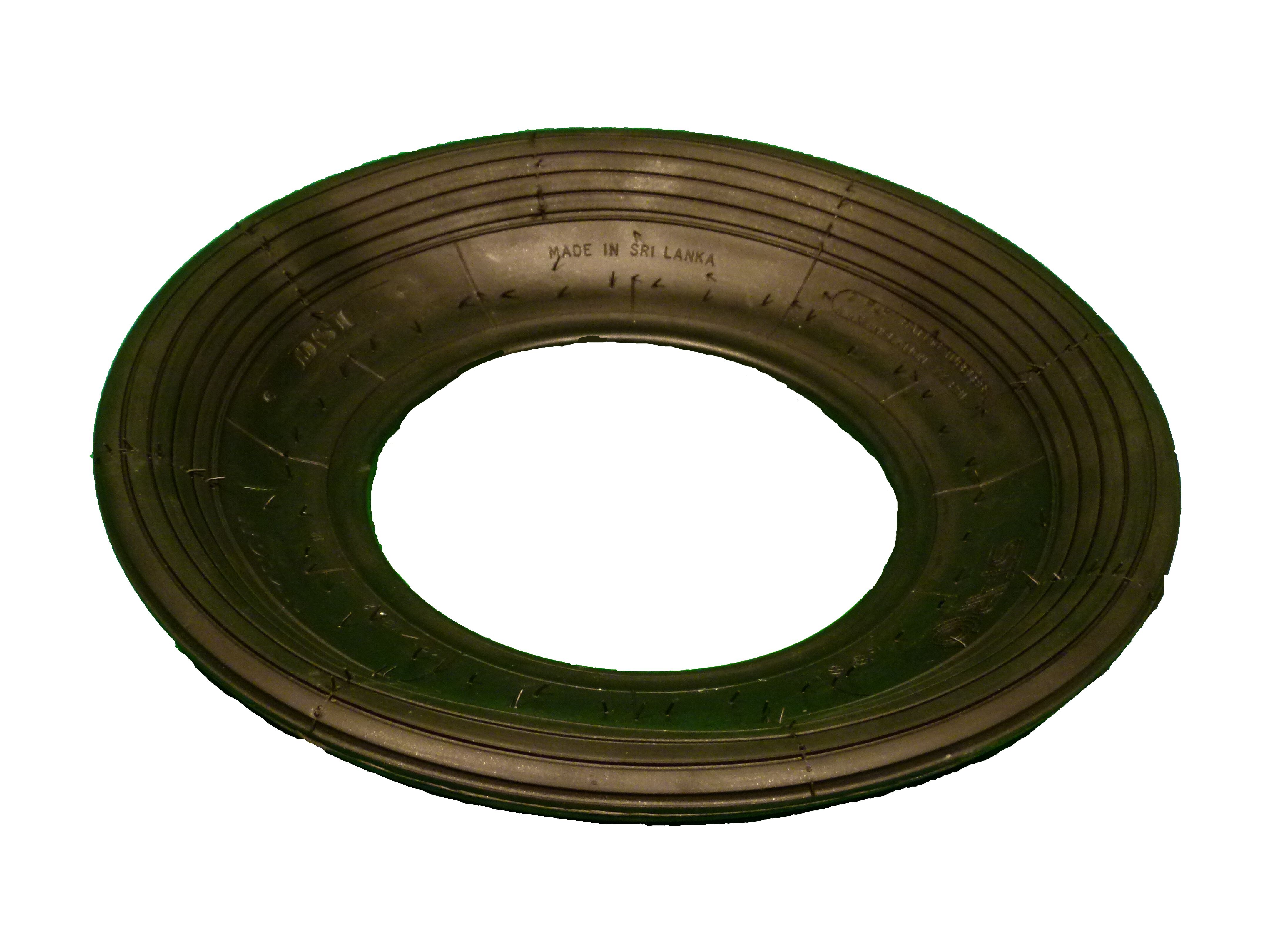 FORT - Buitenband 2ply Kruiwagen - Zwart