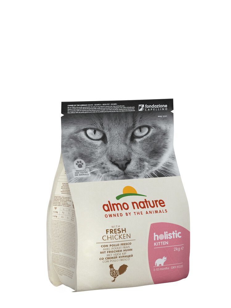 Almo Nature Holistic Kitten - Kattenvoer - 2 Kilogram - kip Almo Nature Holistic Kitten - Kattenvoer - 2 Kilogram - kip