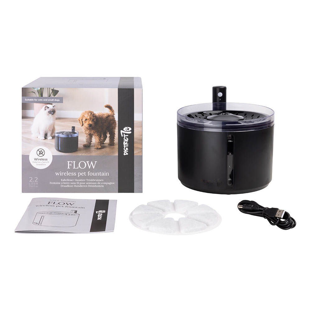 District 70 FLOW - Draadloos Drinkfontein - Zwart