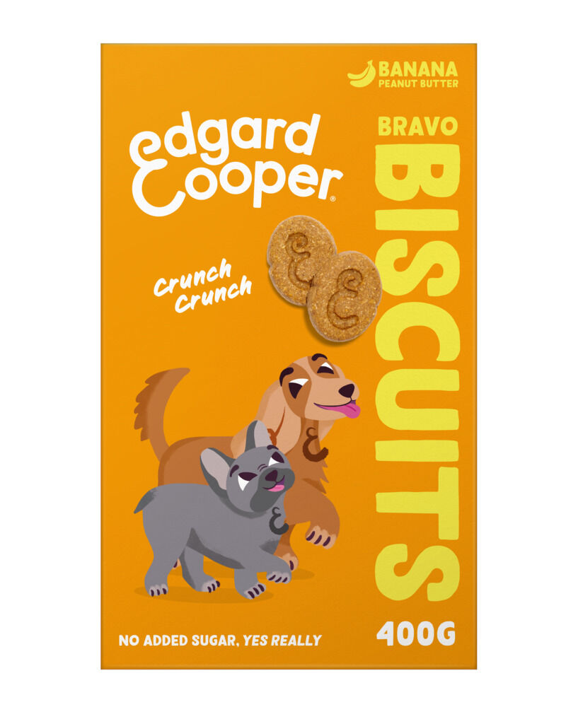 Edgard en Cooper Biscuit Adult - Hondensnack - 400 Gram - mix Edgard en Cooper Biscuit Adult - Hondensnack - 400 Gram - mix
