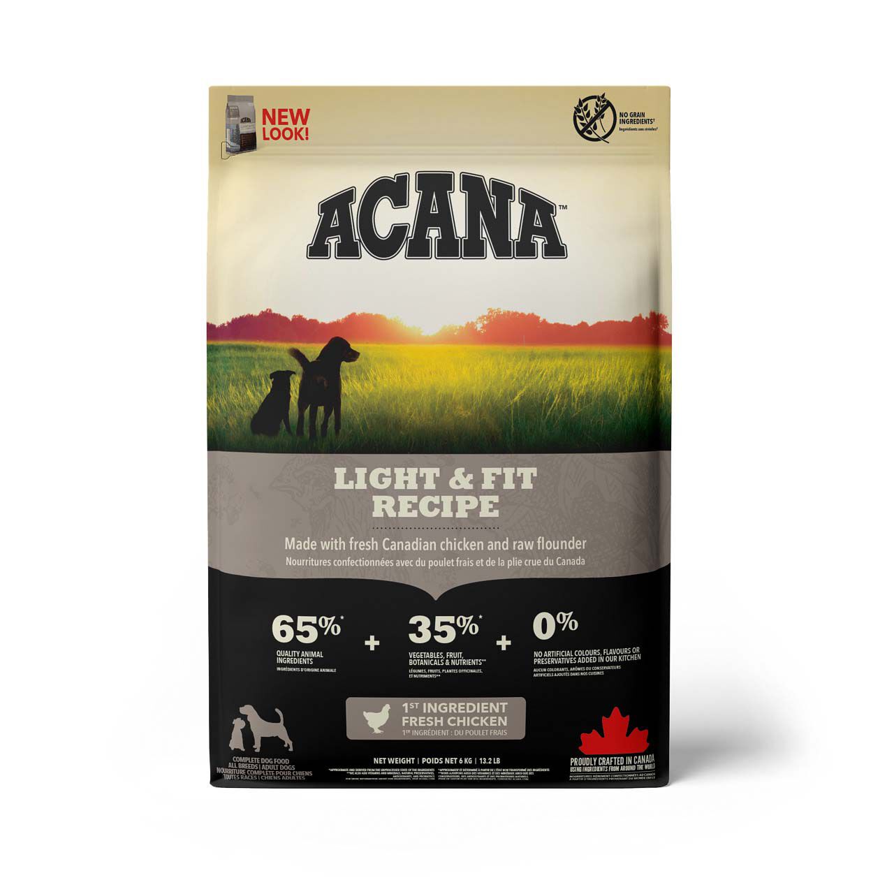 Acana Dog recipe Light - Hondenvoer - 6 Kilogram - gevogelte