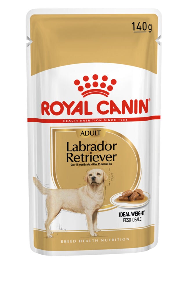 ROYAL CANIN® Adult Labrador Retriever Natvoer 10x 140gr - Hondenvoer