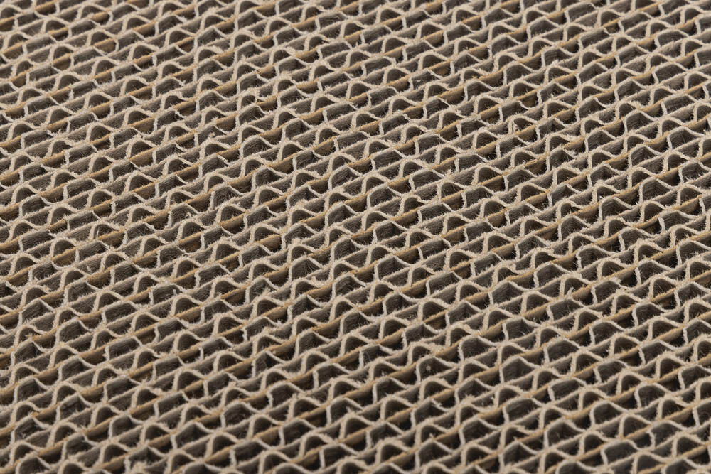 Beeztees krabsofa - Krabkarton - Wit Bruin - 1x49x1 cm