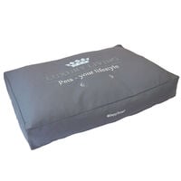 Happy-House Blokkussen Luxury Living - Hondenkussen - Grijs - 15x125x80 cm - XL