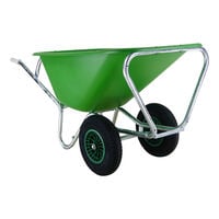 Altrad Fort F&S 165/2 Farm & Stable - Kruiwagen - Groen - 165 liter