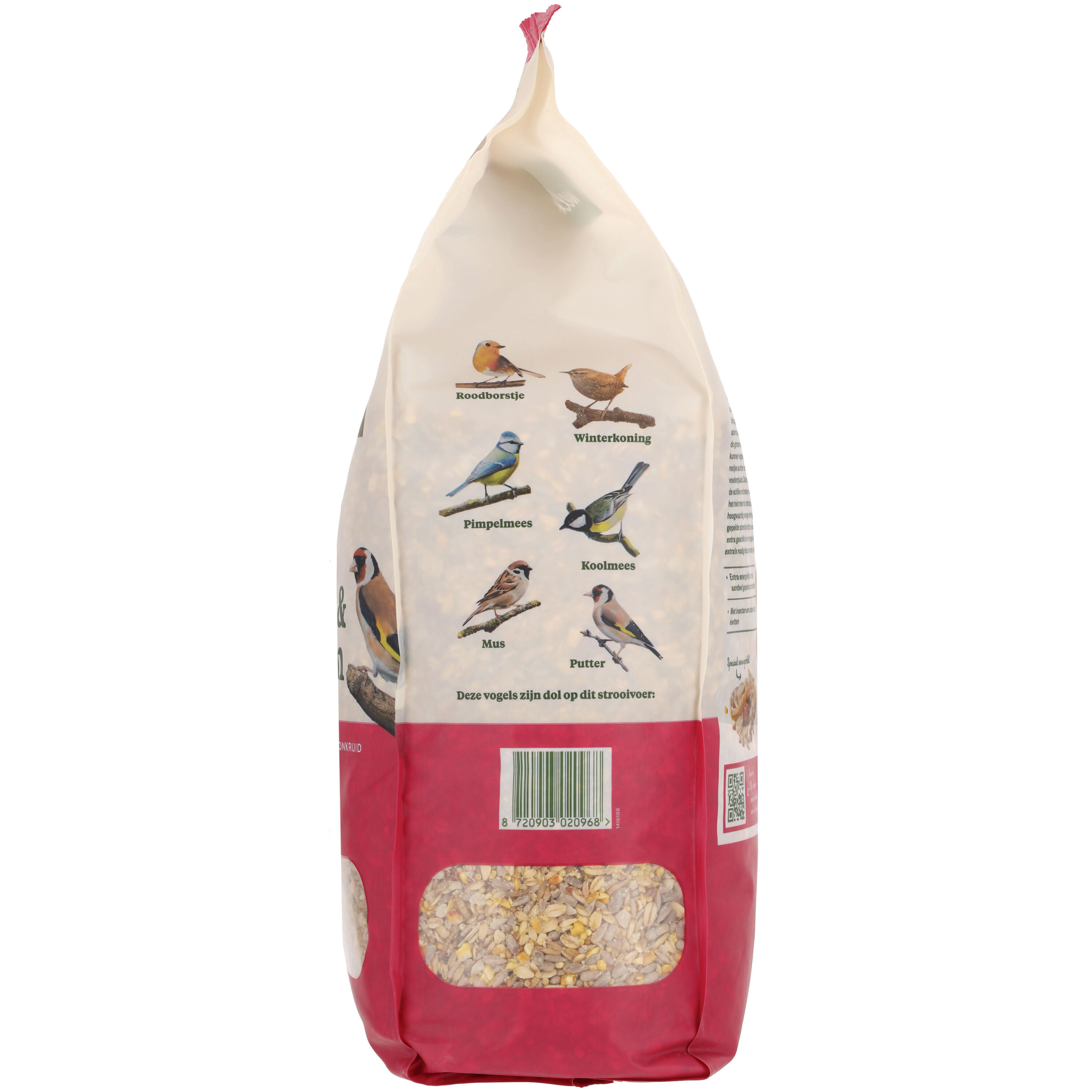 Welkoop - Strooivoer met Insecten - Onkruidvrij - Tuinvogelvoer - 5 Kilogram - insecten