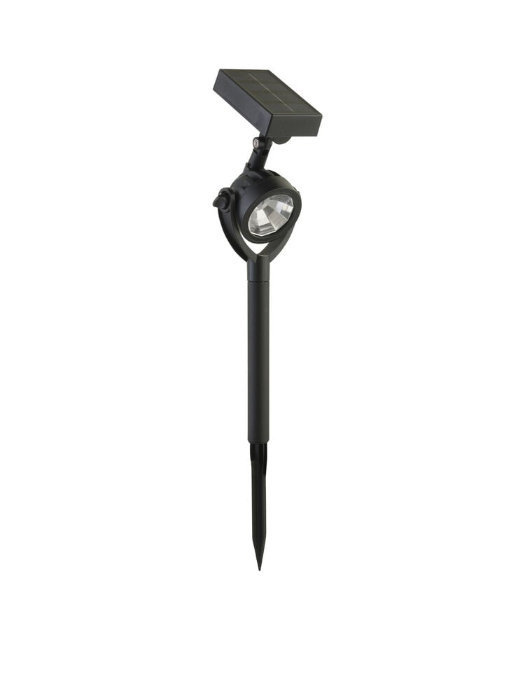 Luxform Zamora - Solar tuinverlichting - Black/Warm White - 29.3x8x6 cm