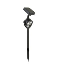 Luxform Zamora - Solar tuinverlichting - Black/Warm White - 29.3x8x6 cm