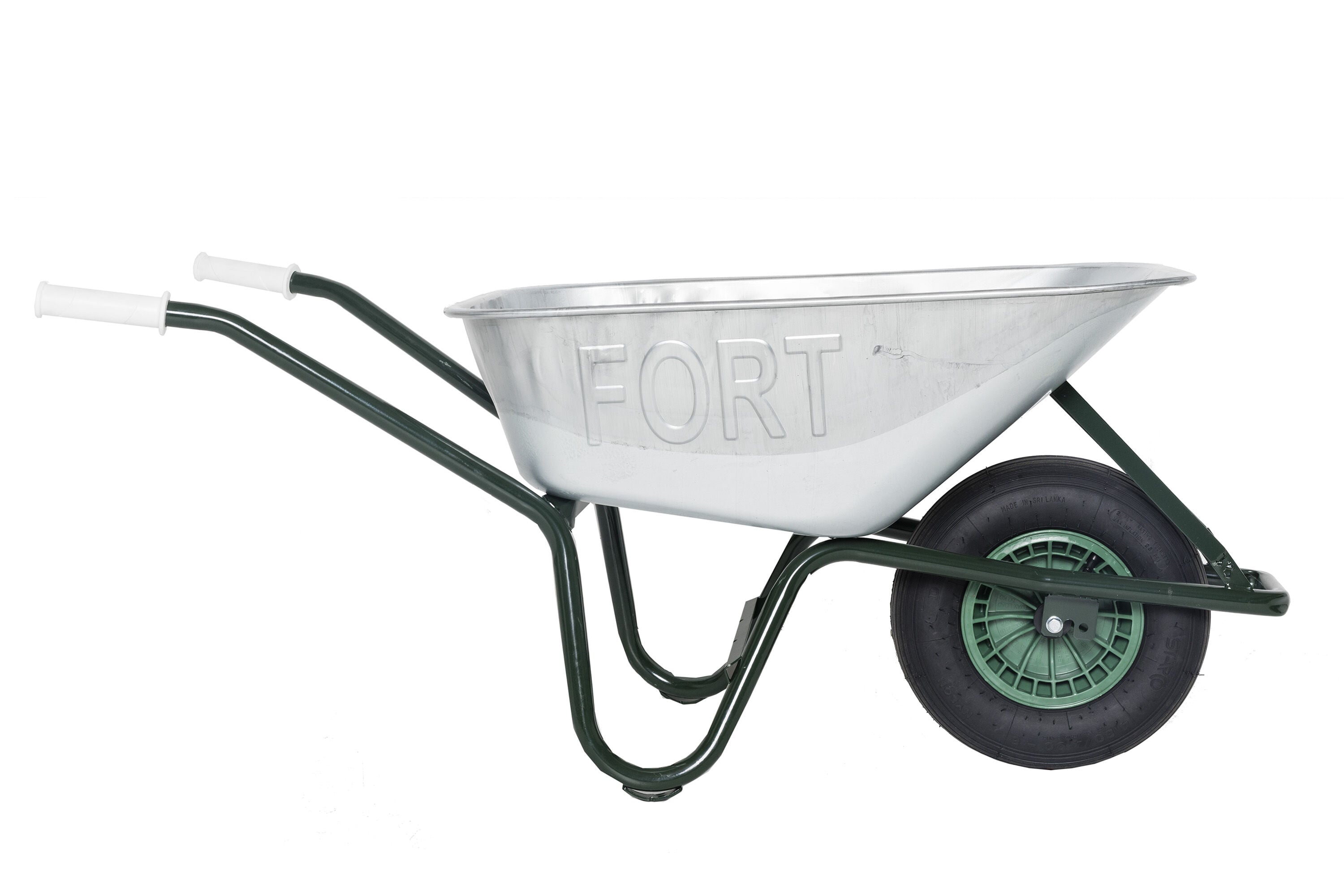 FORT 116B-90 - Kruiwagen - Gegalvaniseerd - 90 liter - 13 cm