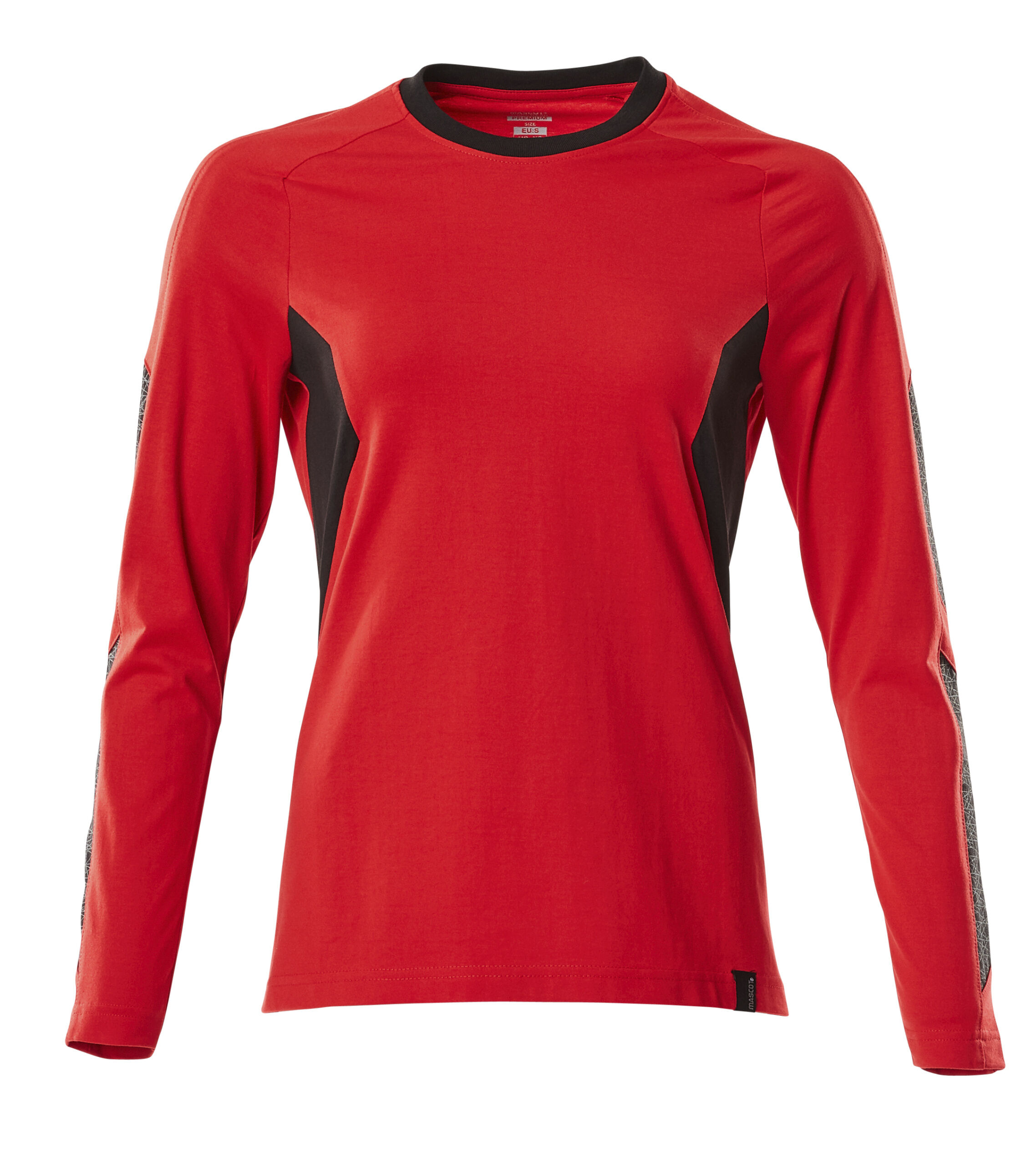 Mascot Accelerate Dames - T-shirt - Rood/Zwart - 2XL