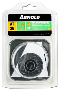 Arnold AT36 1.5mmx6m - Trimmerspoel - 9 Meter - 600 cm