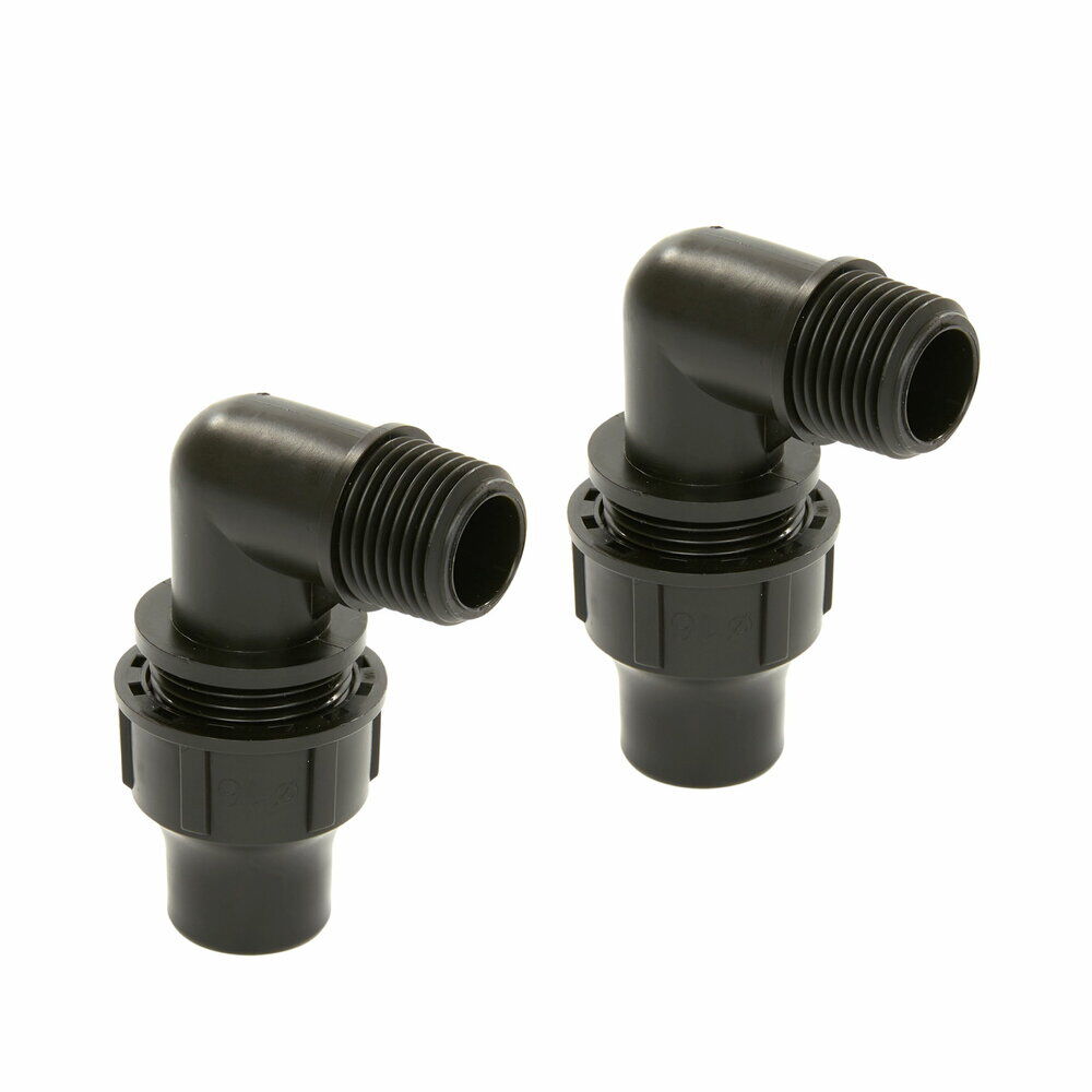 SummerRain Buitendraad - Kniekoppeling - 16 mm