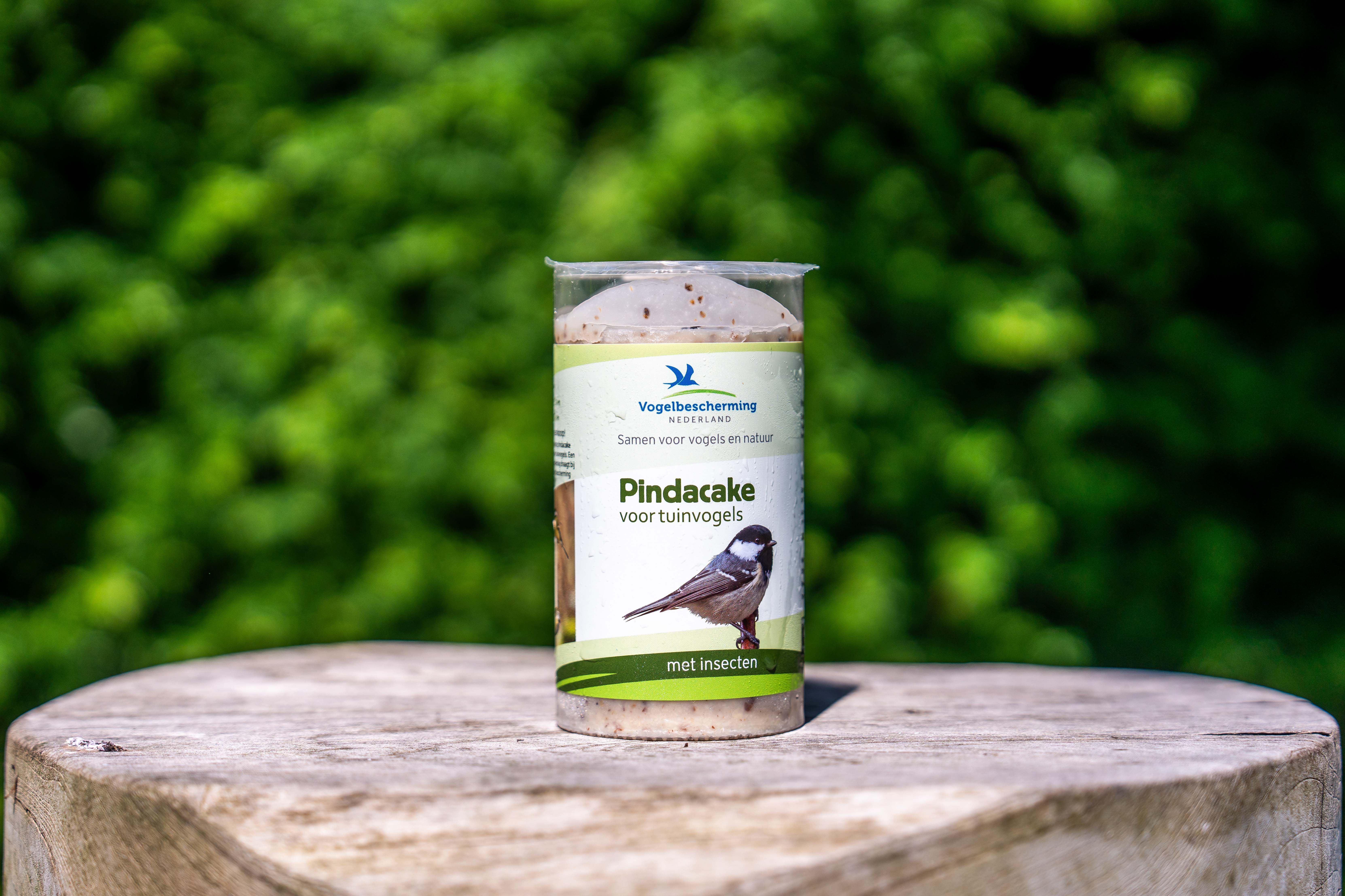 Vogelbescherming Pindacake - Tuinvogelvoer - 500 Milliliter - Insecten