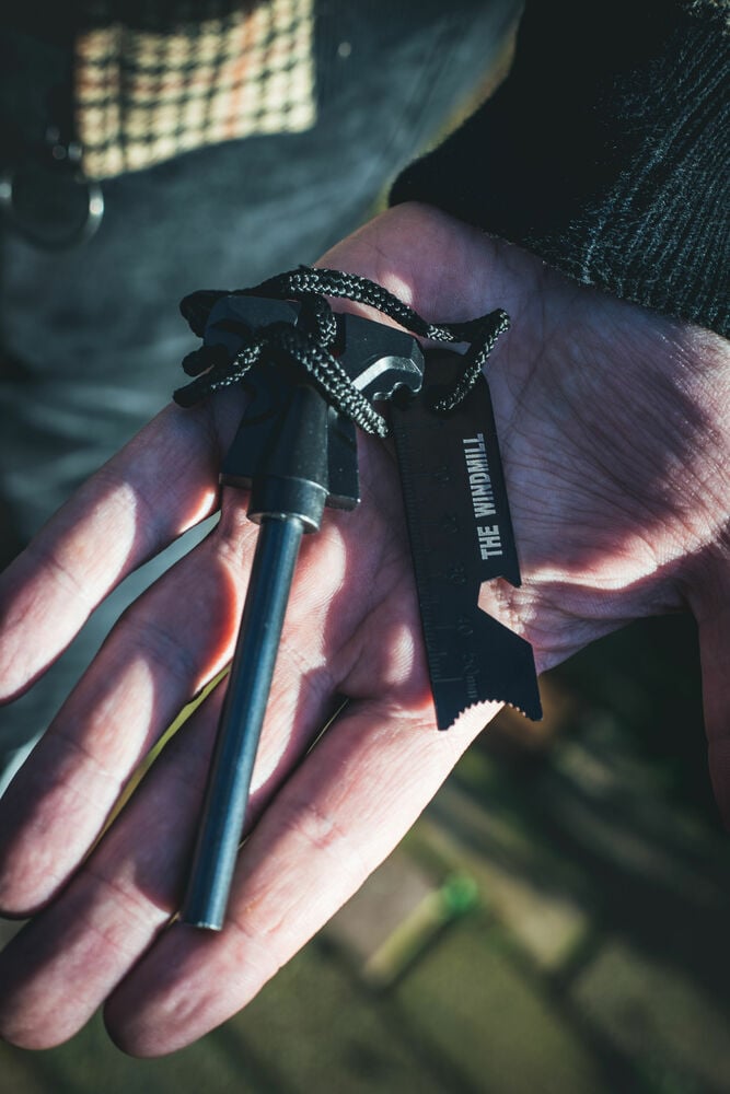 The Windmill Magnesiumstick - Vuurstarter - Zwart