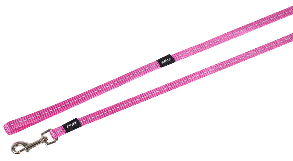 Rogz Utility - Hondenriem - roze - Small - 180 cm Rogz Utility - Hondenriem - roze - Small - 180 cm