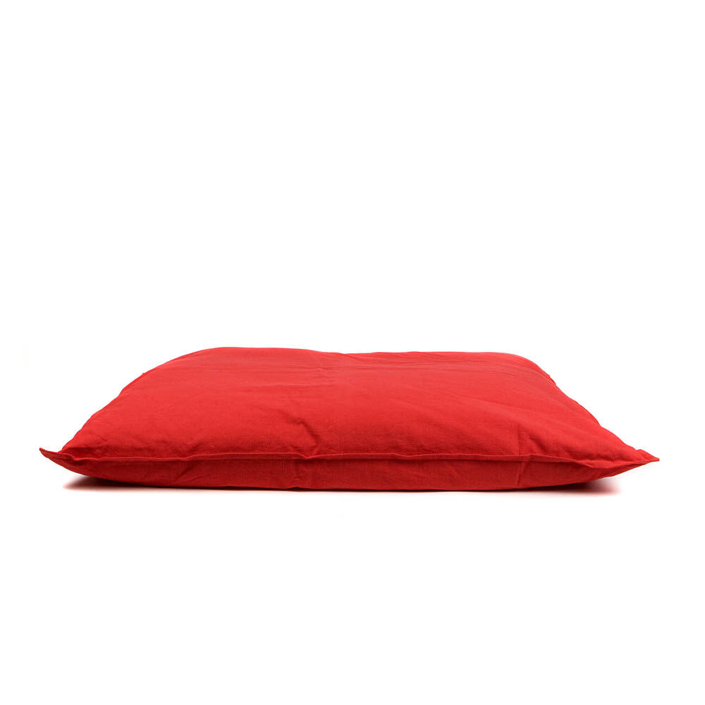 Lex & Max Tivoli - Hondenkussen - Rood - 70x100x14 cm - L Lex & Max Tivoli - Hondenkussen - Rood - 70x100x14 cm - L