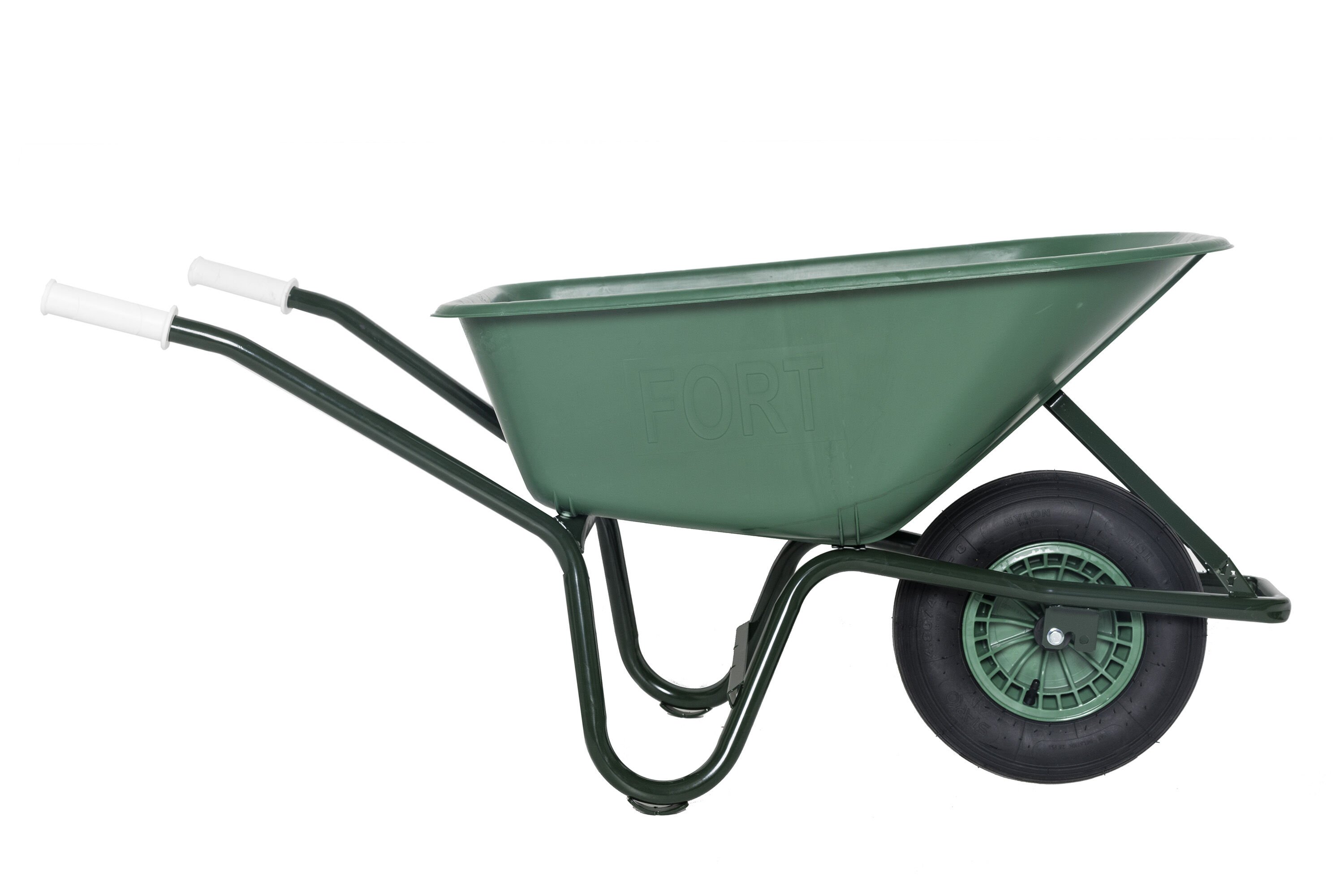 FORT TK-100 - Kruiwagen - Groen - 100 liter - 13 cm