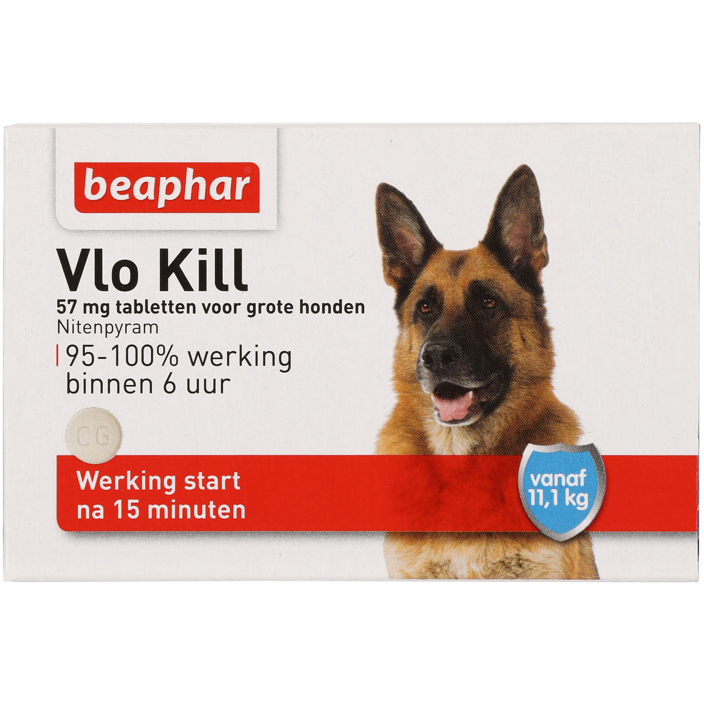 Beaphar Vlo Kill - Anti Vlooien - Tablet Hond - 6 Stuks