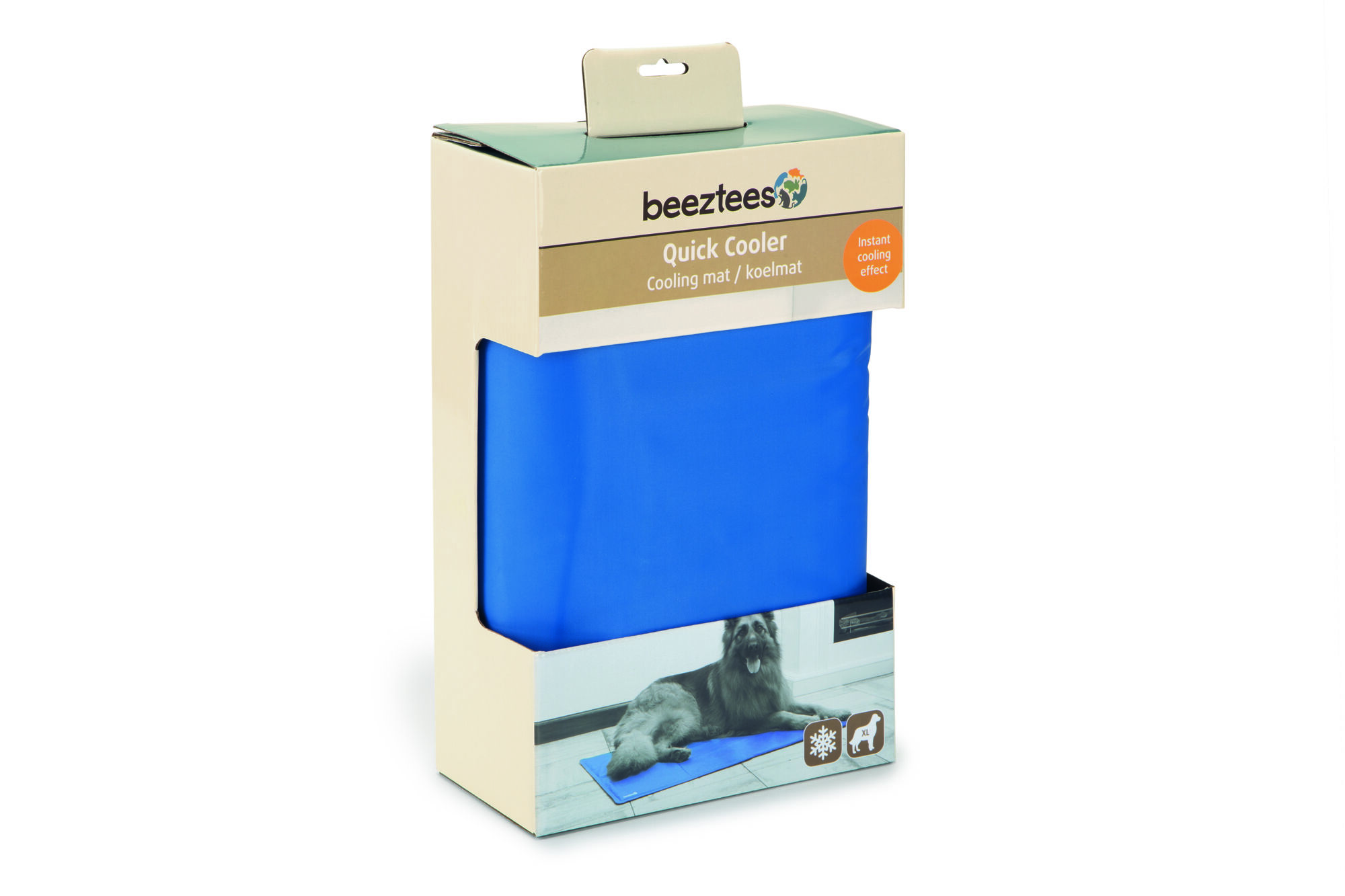 Beeztees Quick Cooler Izi - Koelmat hond - Blauw - XL