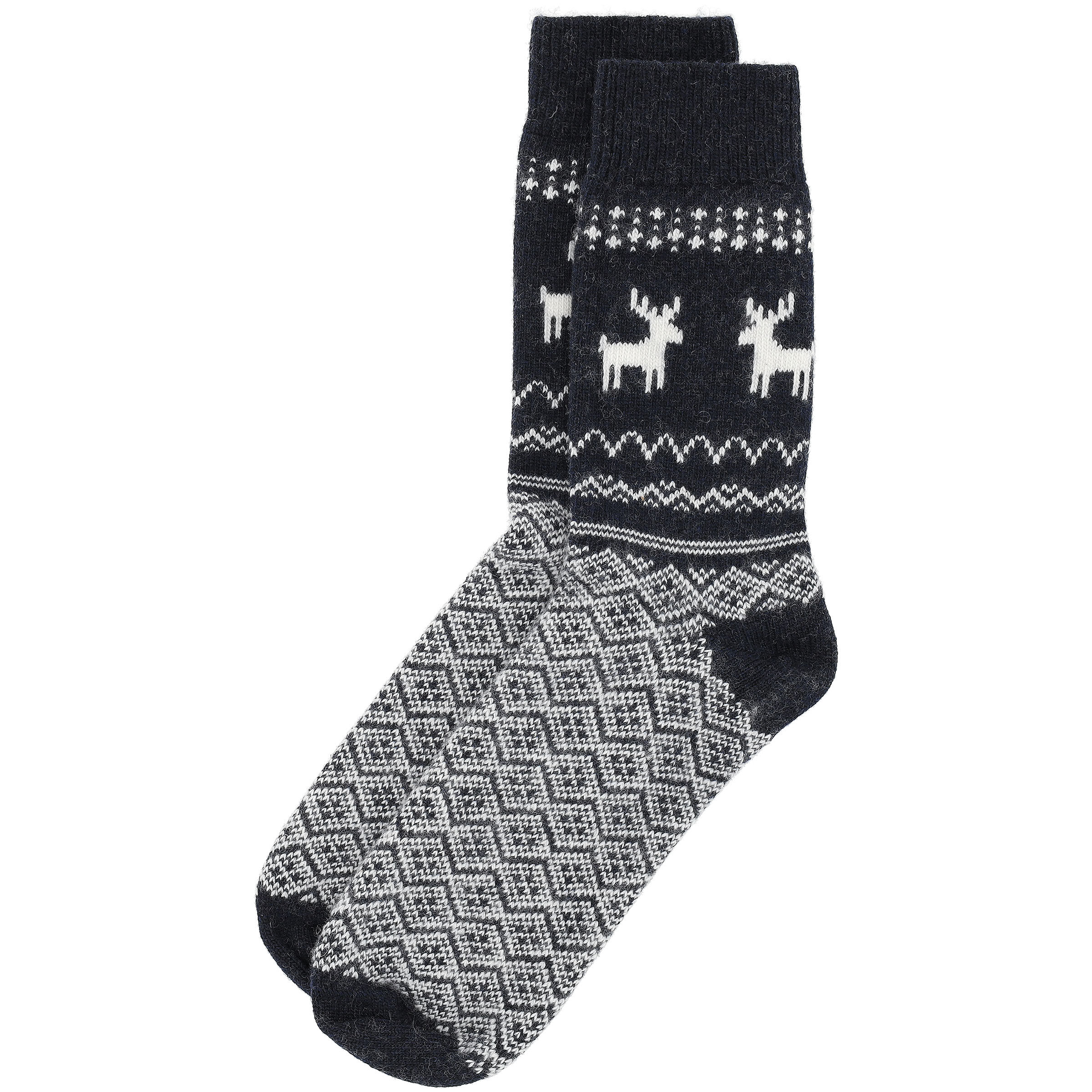 Welkoop Huissokken - Wol - Blauw