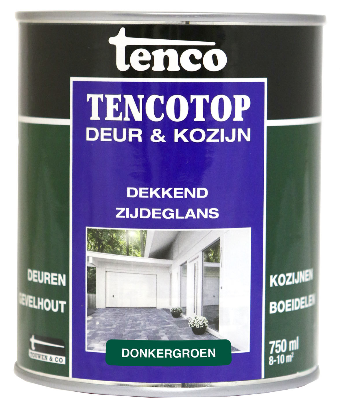 Tenco - Tencotop Houtbescherming - 750 Milliliter - Donkergroen Tenco - Tencotop Houtbescherming - 750 Milliliter - Donkergroen