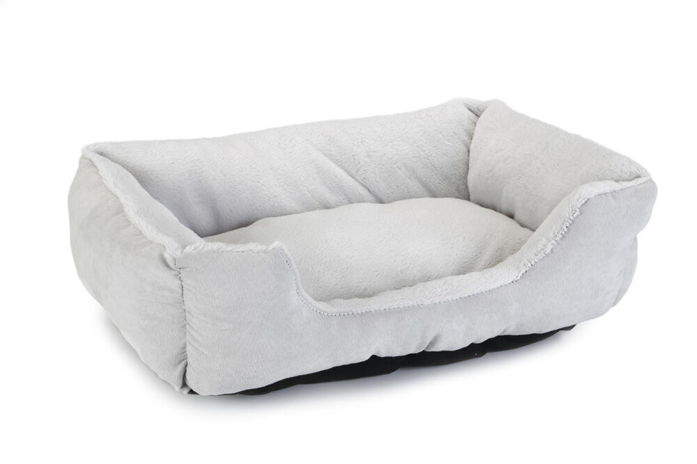 BEEZTEES Baboo - Ligkussens & bedden - Lichtgrijs - 18x48x37 cm