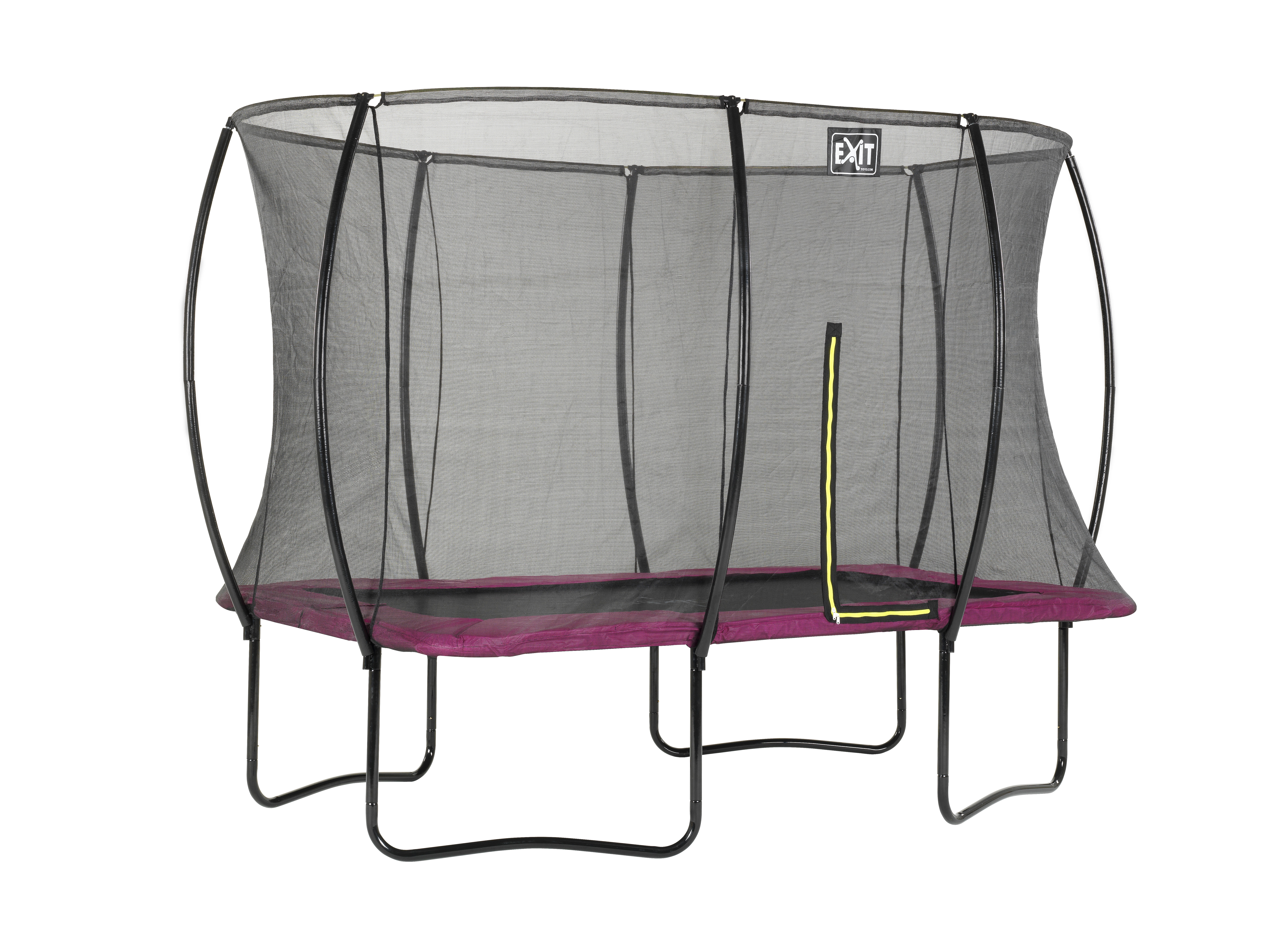 EXIT Silhouette - Trampoline - Roze - 1x244x400 cm