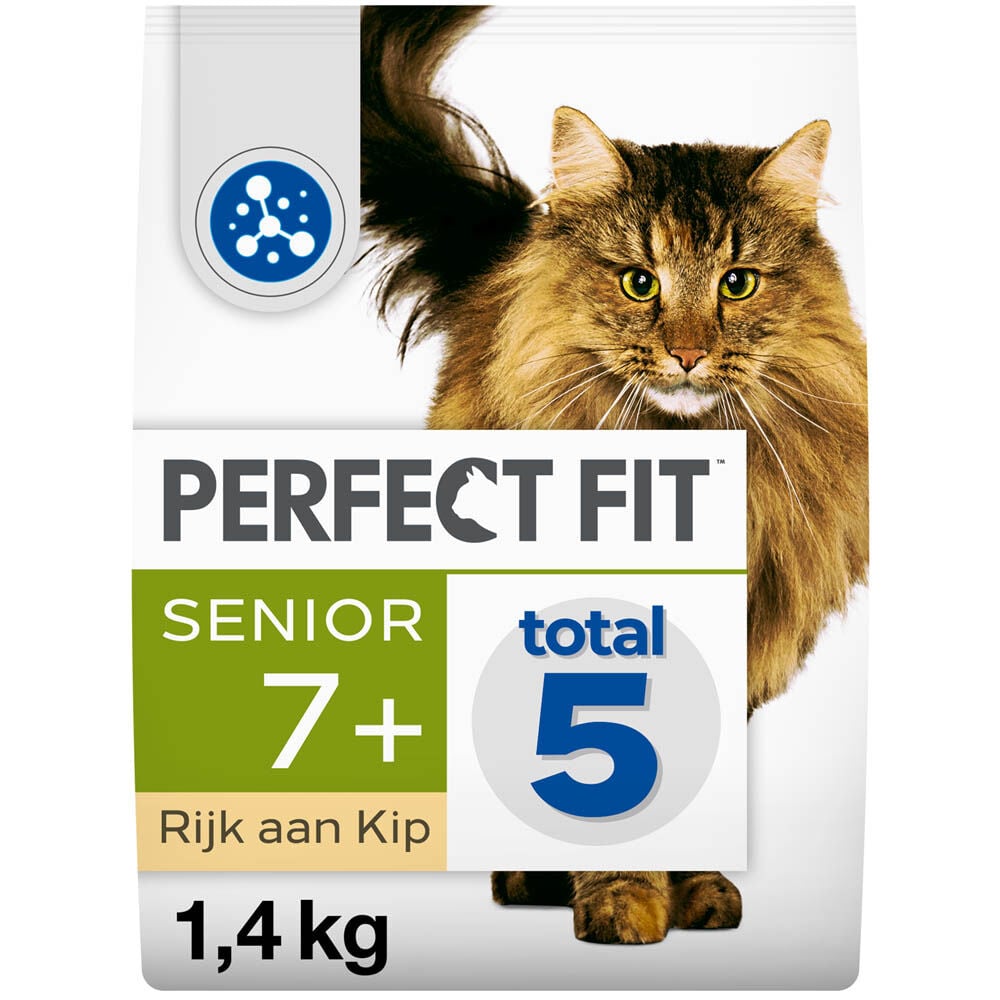 Perfect Fit Senior 7+ - Kattenvoer - 1.4 Kilogram - kip