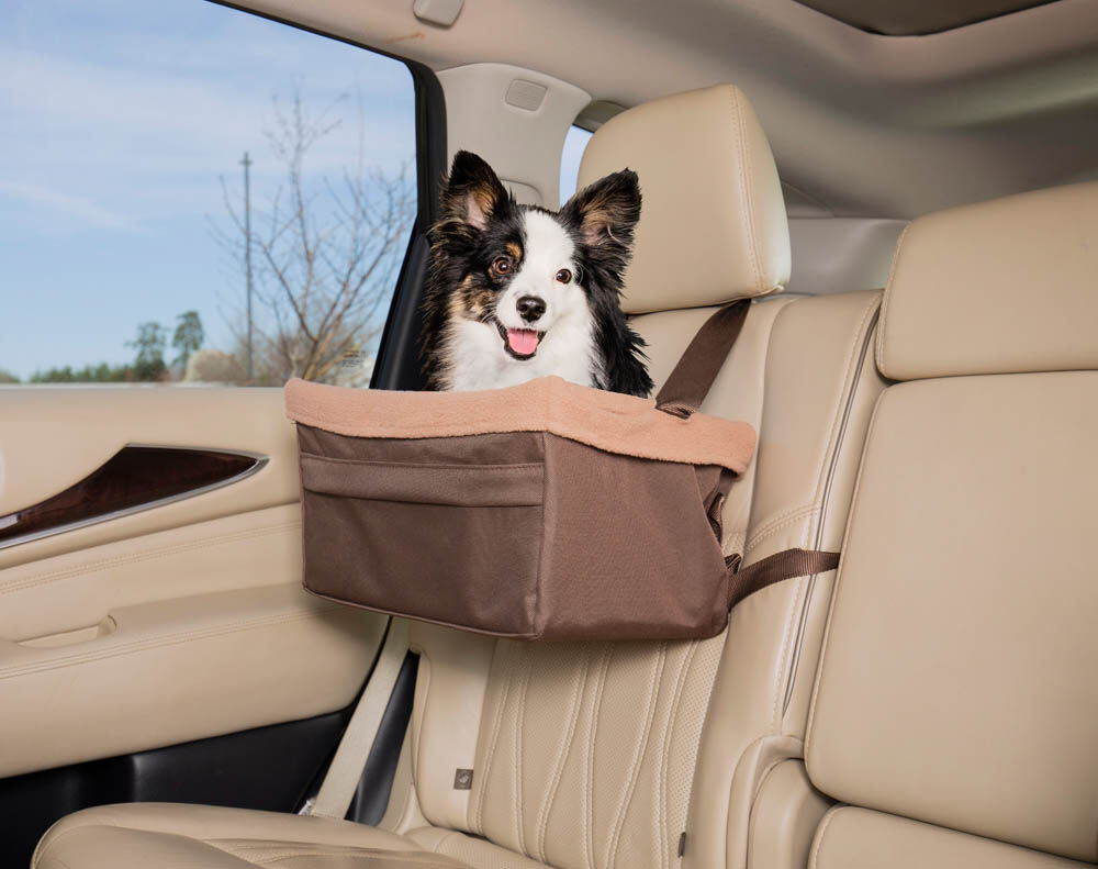 Petsafe Happy Ride - Autostoel - bruin - 20x33x1 cm - M