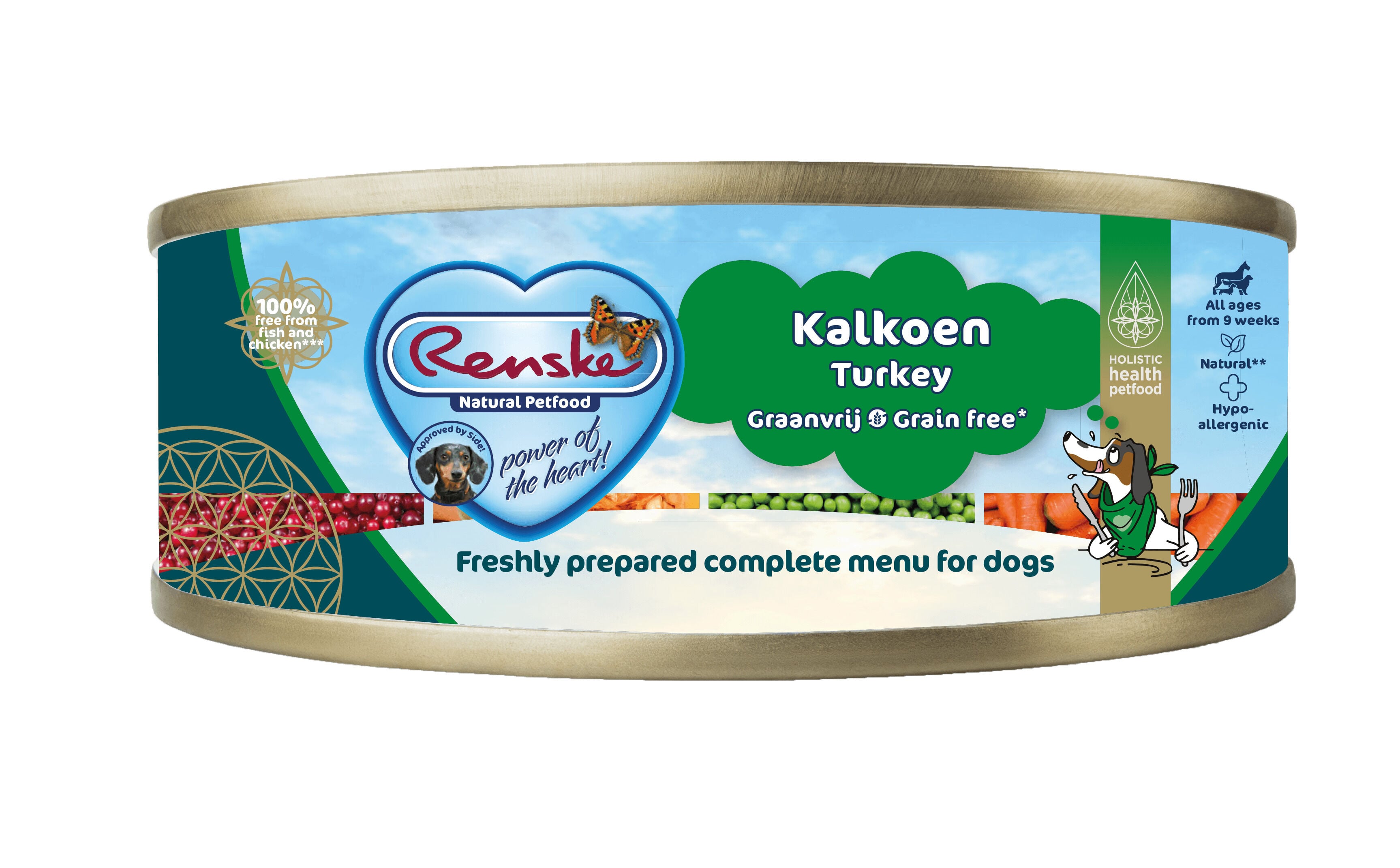 Renske Graanvrij - Hondenvoer - 95 Gram - kalkoen Renske Graanvrij - Hondenvoer - 95 Gram - kalkoen
